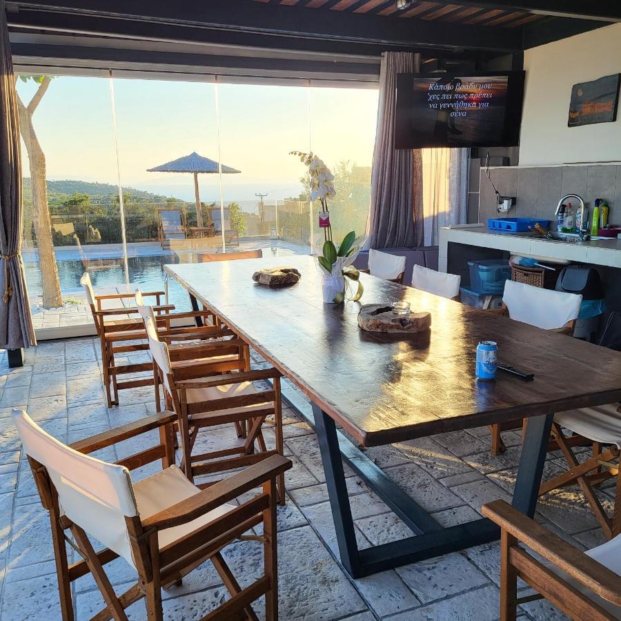 Stergiou Luxury Apartments With Shared Pool Anavyssos Exteriör bild
