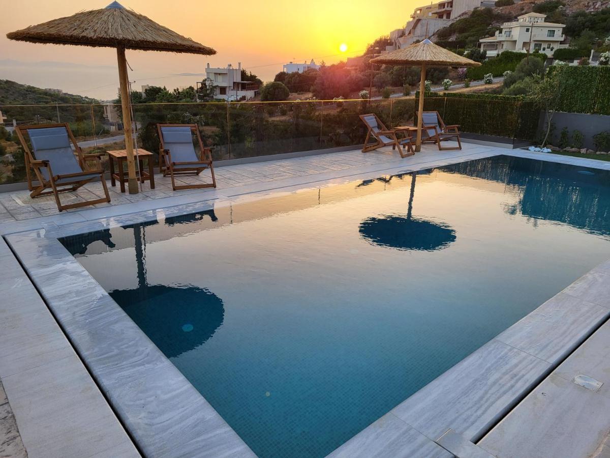 Stergiou Luxury Apartments With Shared Pool Anavyssos Exteriör bild