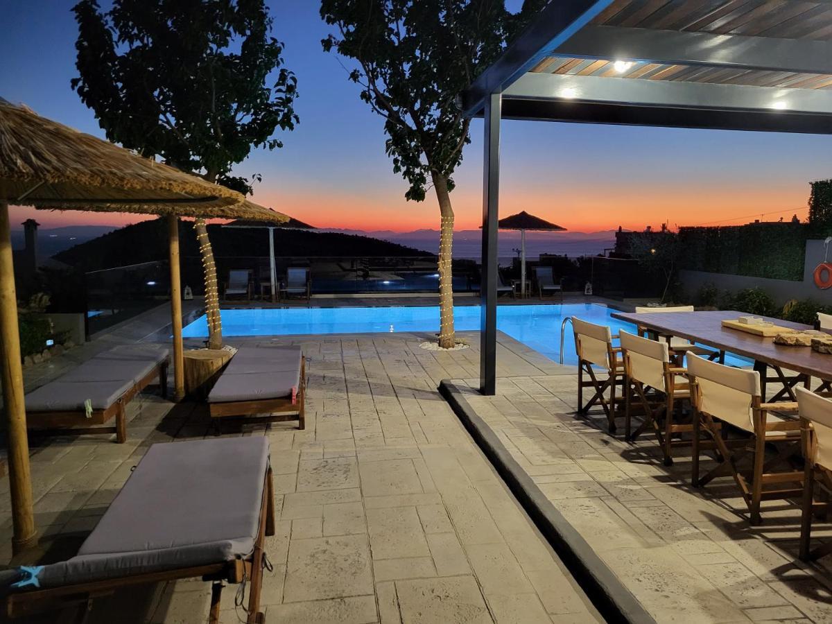 Stergiou Luxury Apartments With Shared Pool Anavyssos Exteriör bild