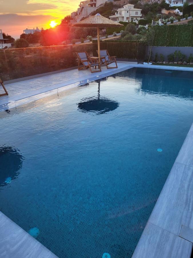 Stergiou Luxury Apartments With Shared Pool Anavyssos Exteriör bild