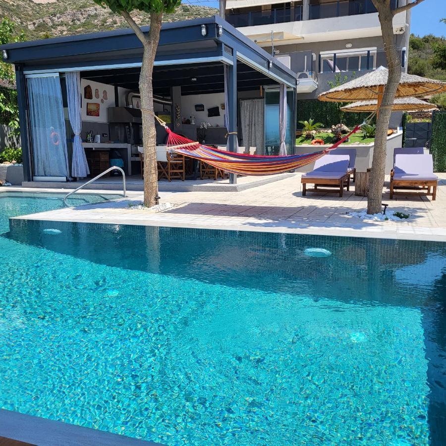 Stergiou Luxury Apartments With Shared Pool Anavyssos Exteriör bild